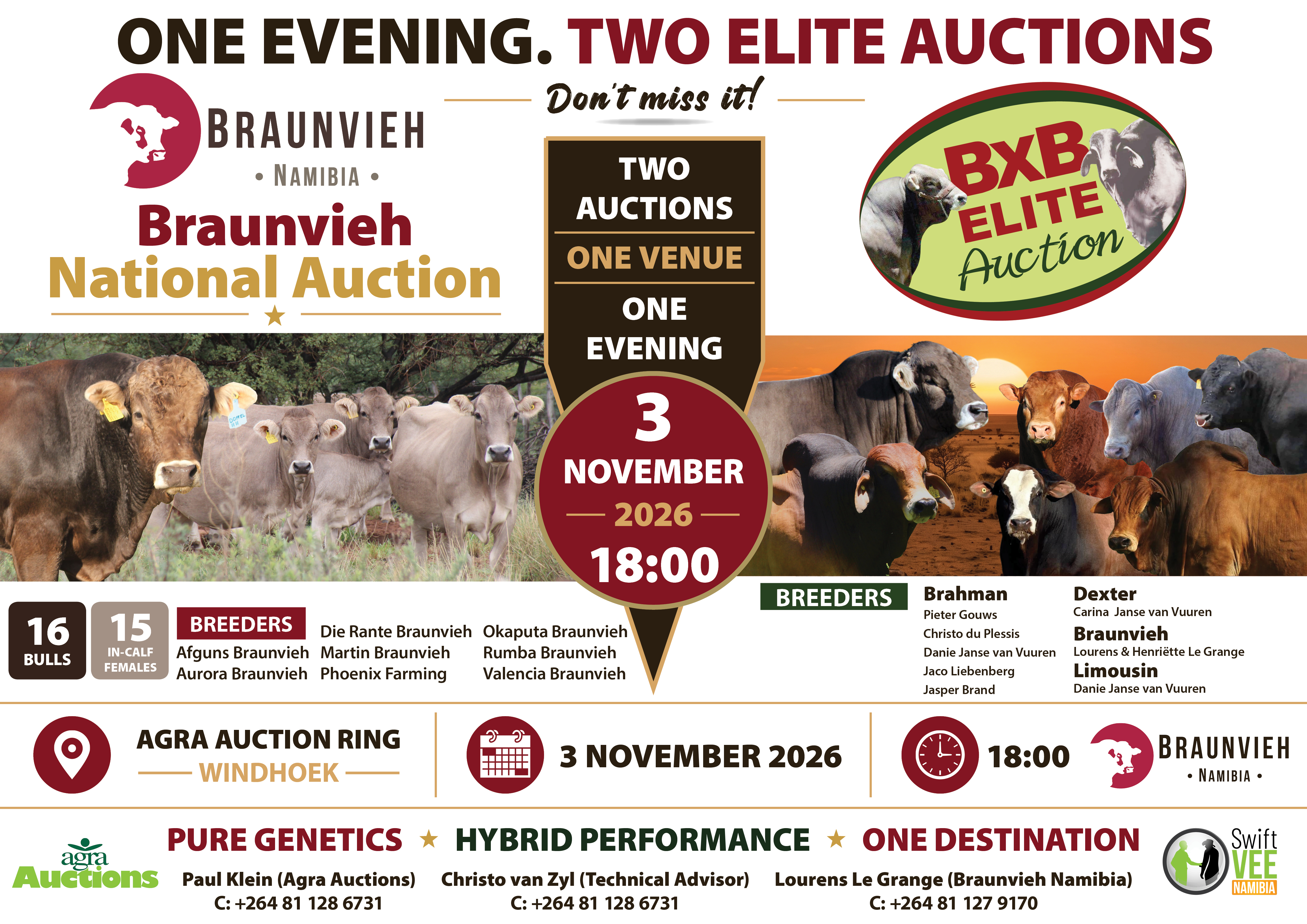 Braunvieh Auctions National BxB 2026 Website