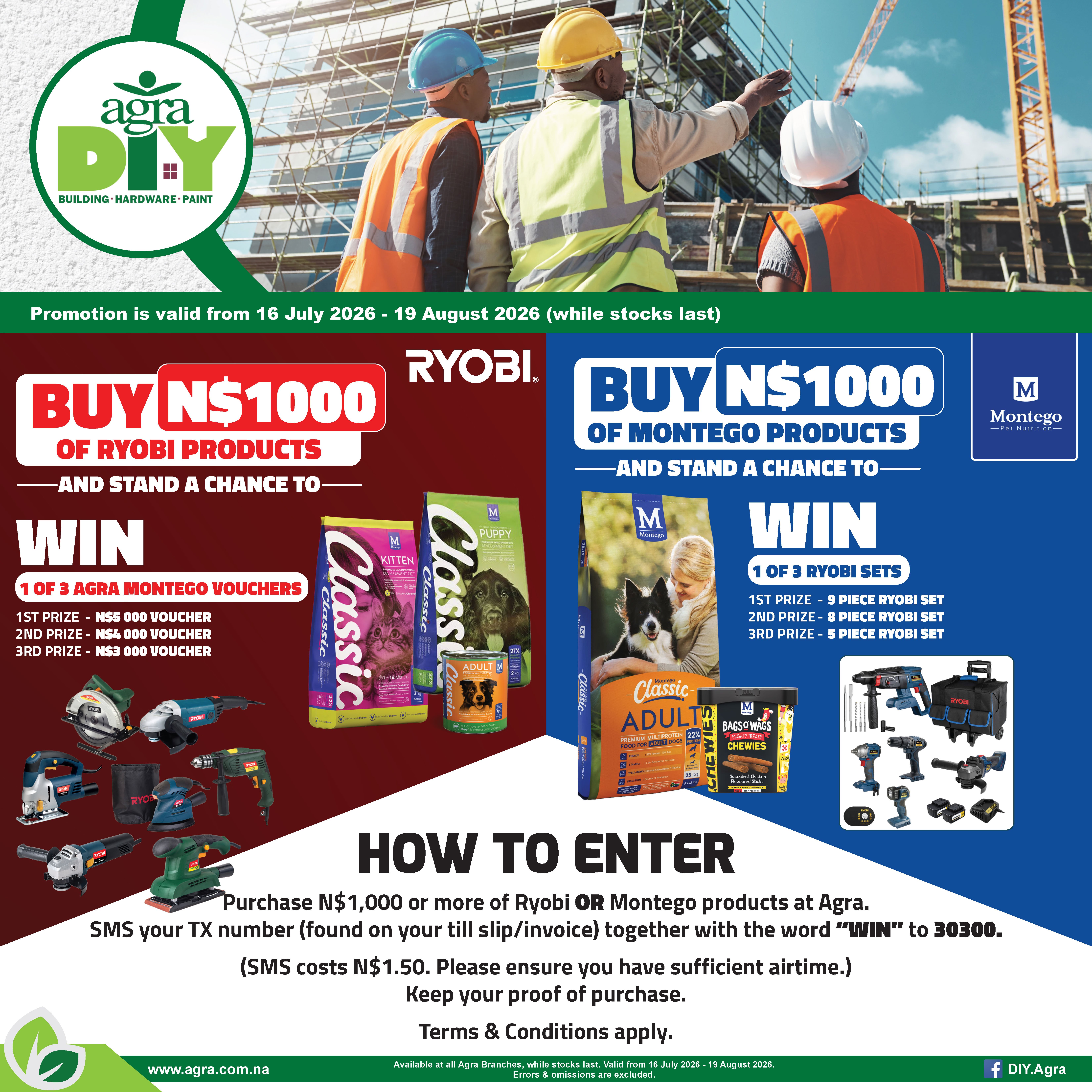 AGRA RYOBI X MONTEGO COMPETITION 2026