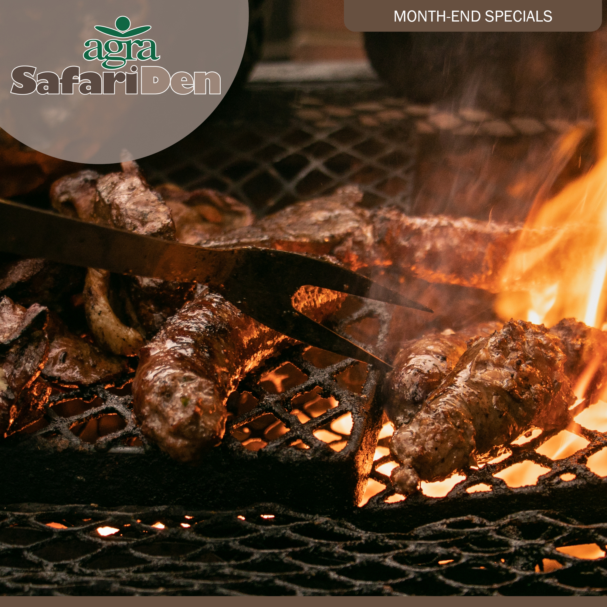 MONTH END SAFARI DEN SPECIALS - JULY 2026